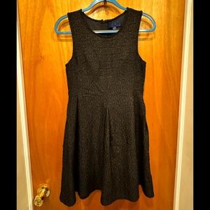 BLUE RAIN - BLACK COCKTAIL DRESS - SIZE L